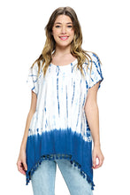 Top Gypsy Tie Dye Tassel Hem