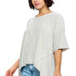 Top Textured Casual Oversized