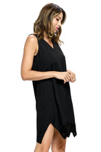 Dress Stylish Solid Color Lace