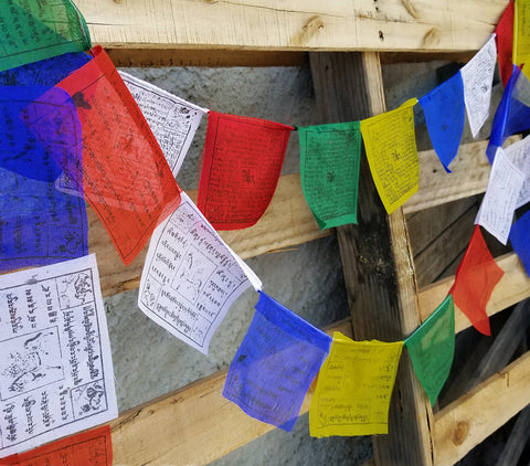Meditation Tools | Prayer Flags Protection From Negative Energy