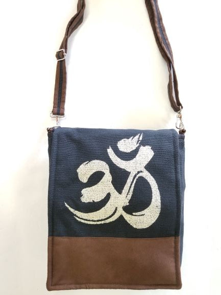 Rasta Bag | Om Print Shoulder Bag