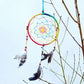 Dream Catcher Multi Colored With Feathers