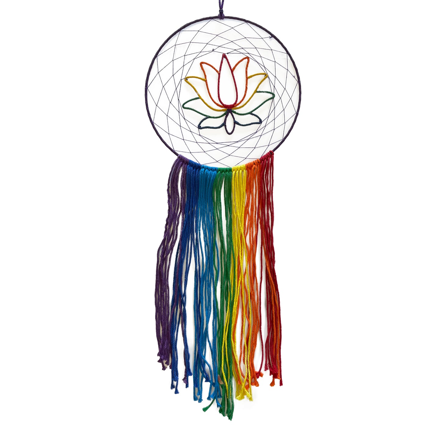 Lotus Dream Catcher Rainbow