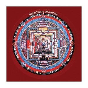 Fridge Magnet | Home Decoration | Kalachakra Mandala (Pack Of 5)