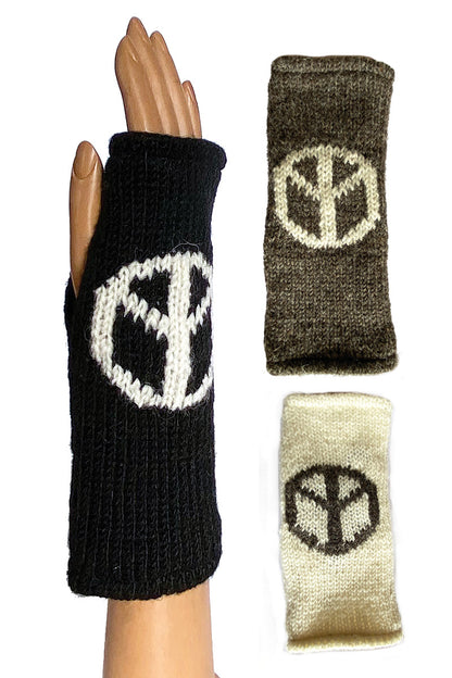 Peace Sign Hand Warmers