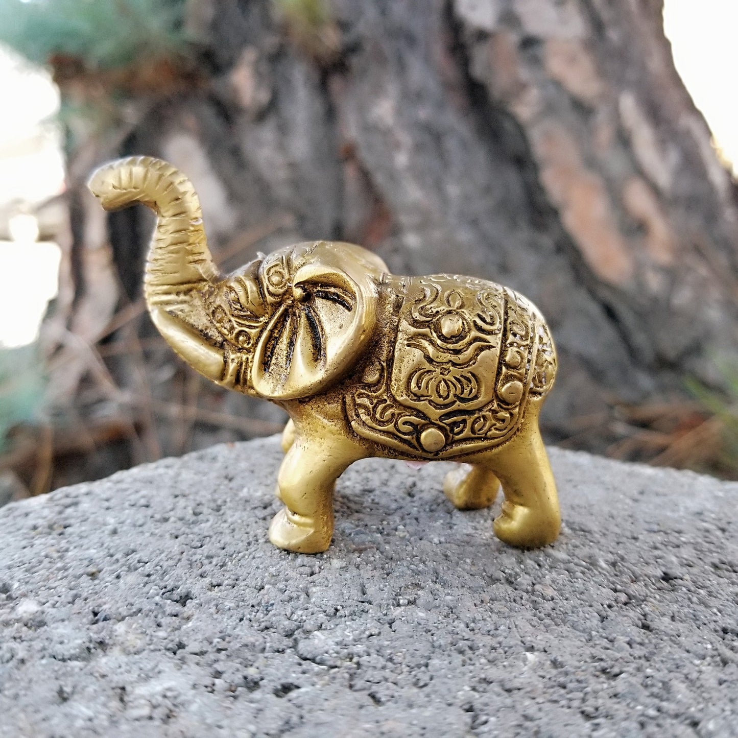 Statue | Home Decoration | Elephant Statue |  Brass Good Luck Elephant