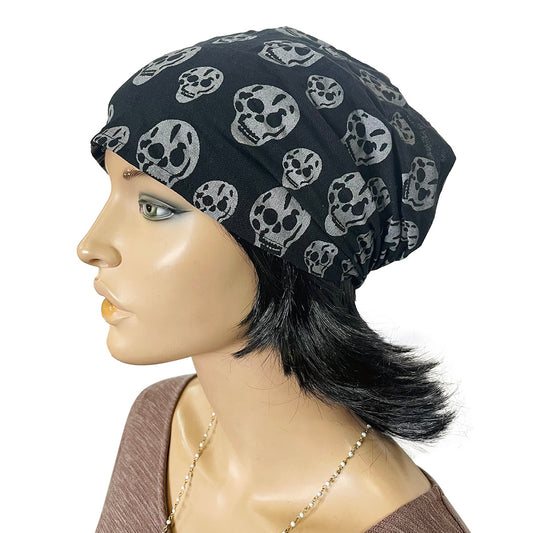 Skull Print Cotton Headband
