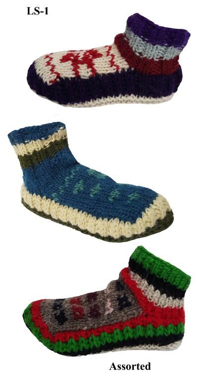 Rasta shoe/socks | Multi Color House Shoes/Socks