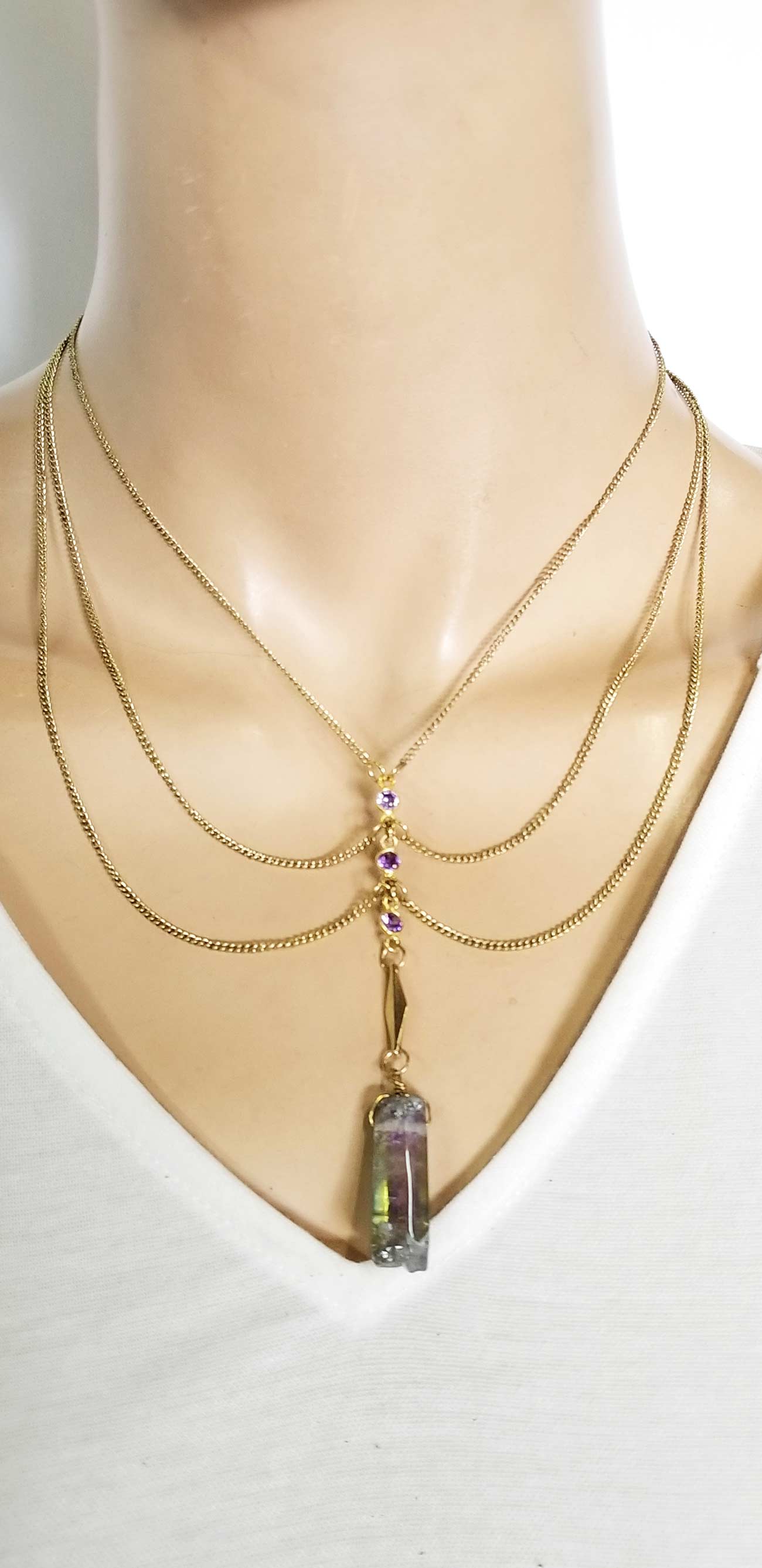 Accessories | Mala | Necklace Three Layers Purple