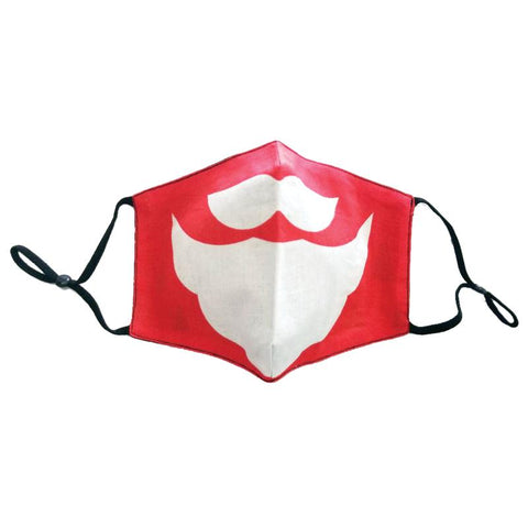 Santa Claus Face Masks Holidays Christmas