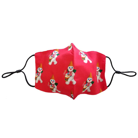Snowman Face Masks Holidays Christmas