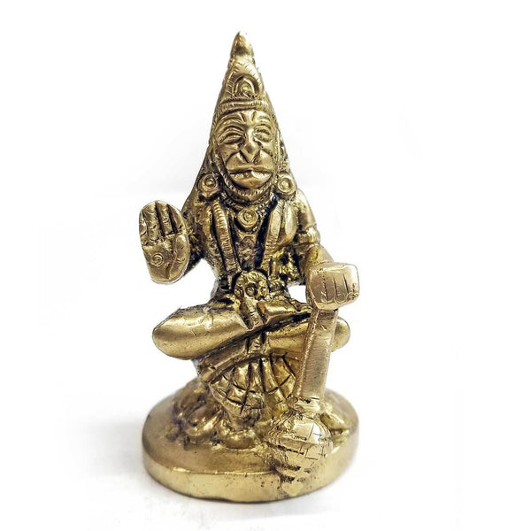 Statue | Home Decoration | Hanuman statue | Brass Blessing Hanuman