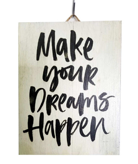 Home Decoration | Wall Hanging | Make Your Dreams Happen