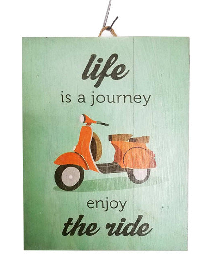 Home Decoration | Wall Hanging | Life Is A Journey...