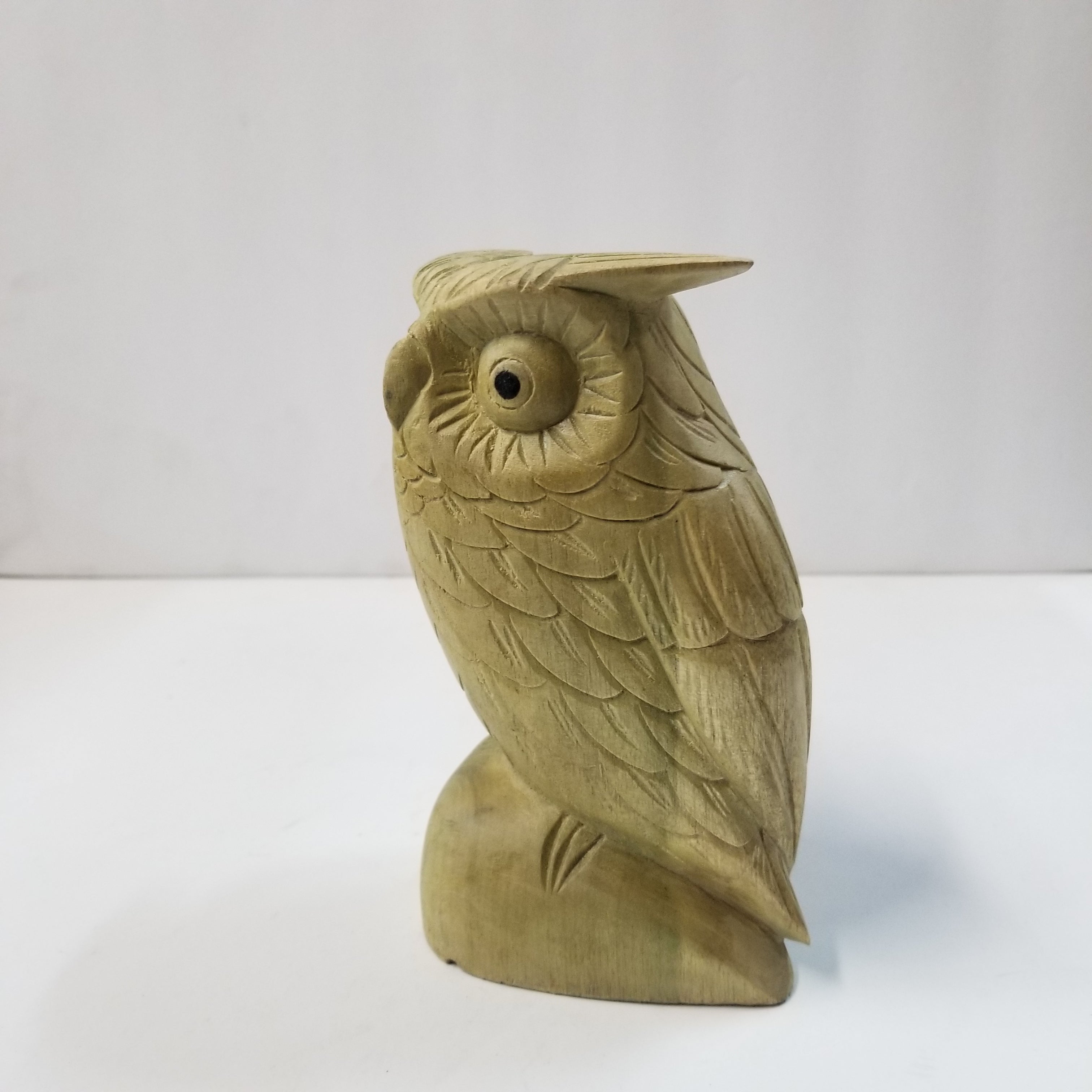  Statue | Home Decoration | Owl Carved Wooden Statue