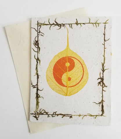 Yin Yang Greeting Cards (Pack Of 5)
